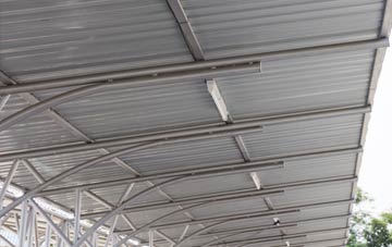 installing Thurston End metal roofing