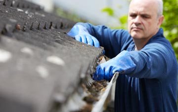 cleaning and inspecting Thurston End roofs